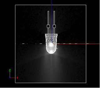 Citizen LED ray emanation
